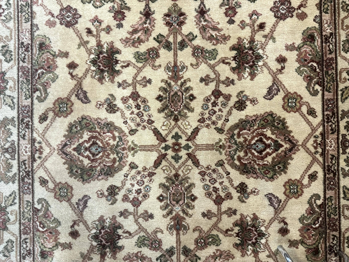 Karastan Rug Agra 704 Vintage Wool Pile Area Rug 4x6 Original 700 Series