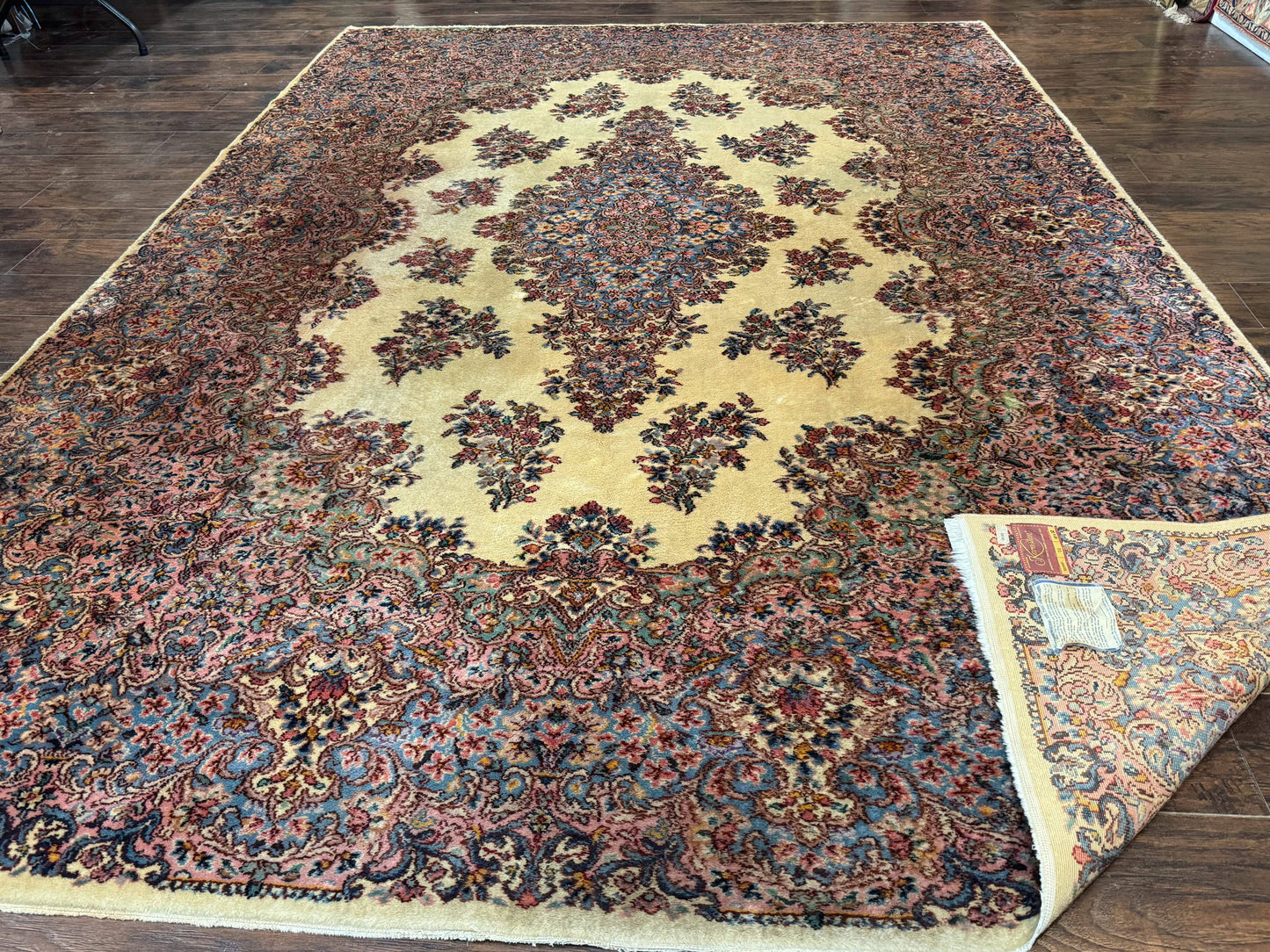 Karastan Kirman Rug 781 Antique Oriental Wool Area Rug 8.8 By 12 Feet