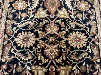 Indo Mahal Sultanabad Rug 8x11 Vintage Handmade Wool Floral Oriental Carpet