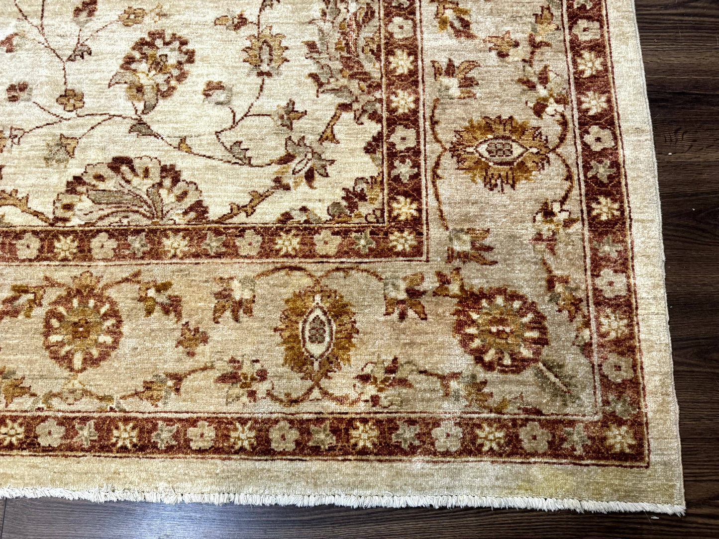 Peshawar Rug 8x10 Pakistani Wool Handmade