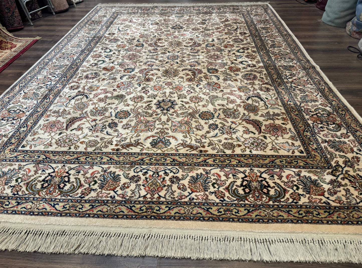 Karastan Tabriz Rug 8.8x12 Wool Vintage Original 700 Series 738