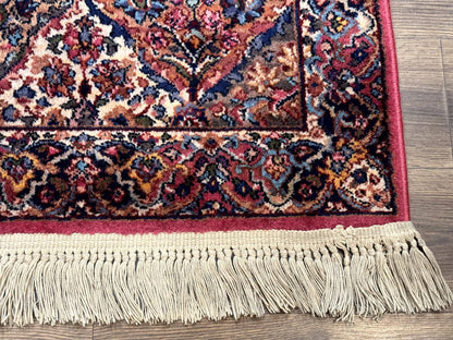 Karastan Rug 3x5 Multicolor Panel Kirman #717, Original 700 Series, Wool Pile, Discontinued