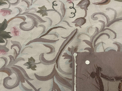 Aubusson Rug Palace Sized 13 X 20 Flatweave Oversized European Design