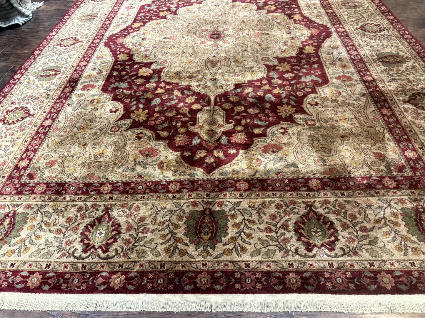 Karastan Rug 8.8 x 12, Antique Legends Royal Tabriz, Wool Pile, Vintage, Rare