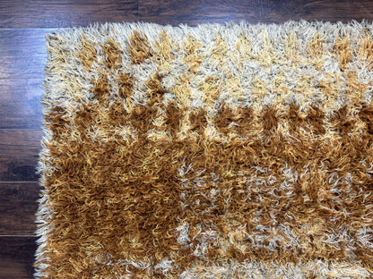 Vintage Rya Shag Rug 5.5 x 7.7