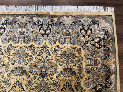 Pak Persian Rug 8x10, Allover Pattern, Fine 225 KPSI, Cream