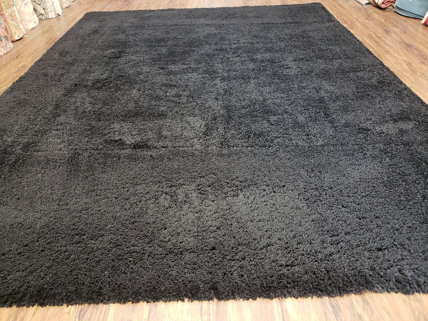 Safavieh Milan Black Shag Rug 8x10 Room Size Modern Contemporary Carpet