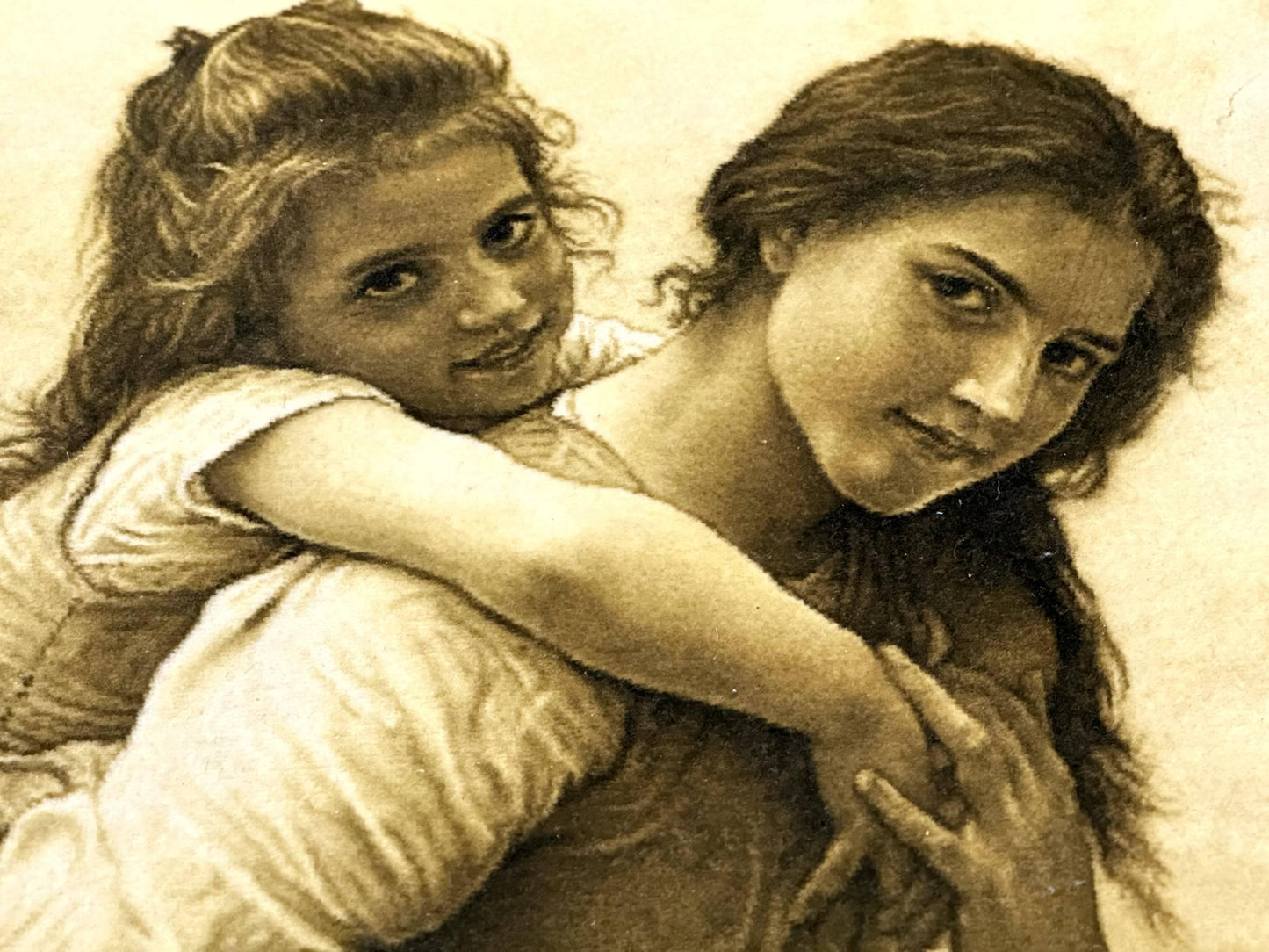 Persian Pictorial Rug 2x3 Tabriz Hand Knotted