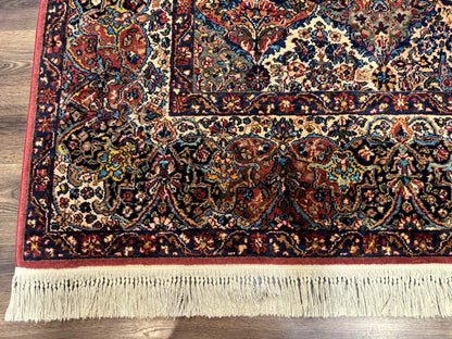 Karastan Kirman Multicolor Wool Rug 8.8 x 10.6 Ft Original 700 Series