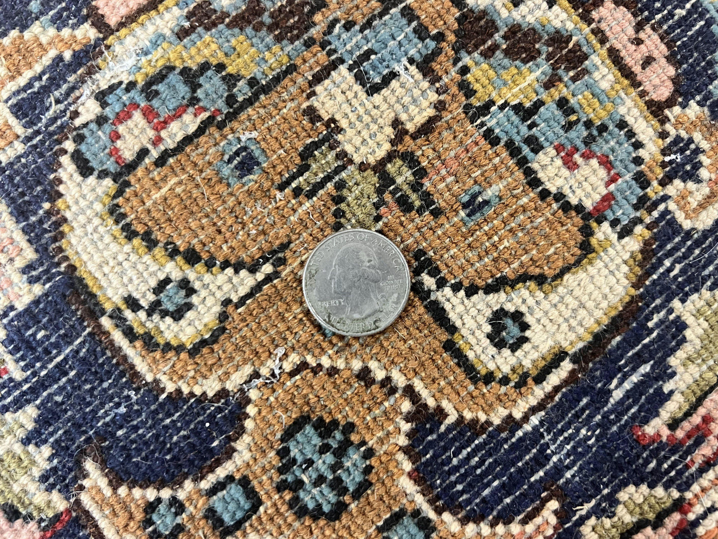 Persian Qum Rug 10x14 Hand Knotted Wool Silk Highlights Red Floral Semi Antique Vintage