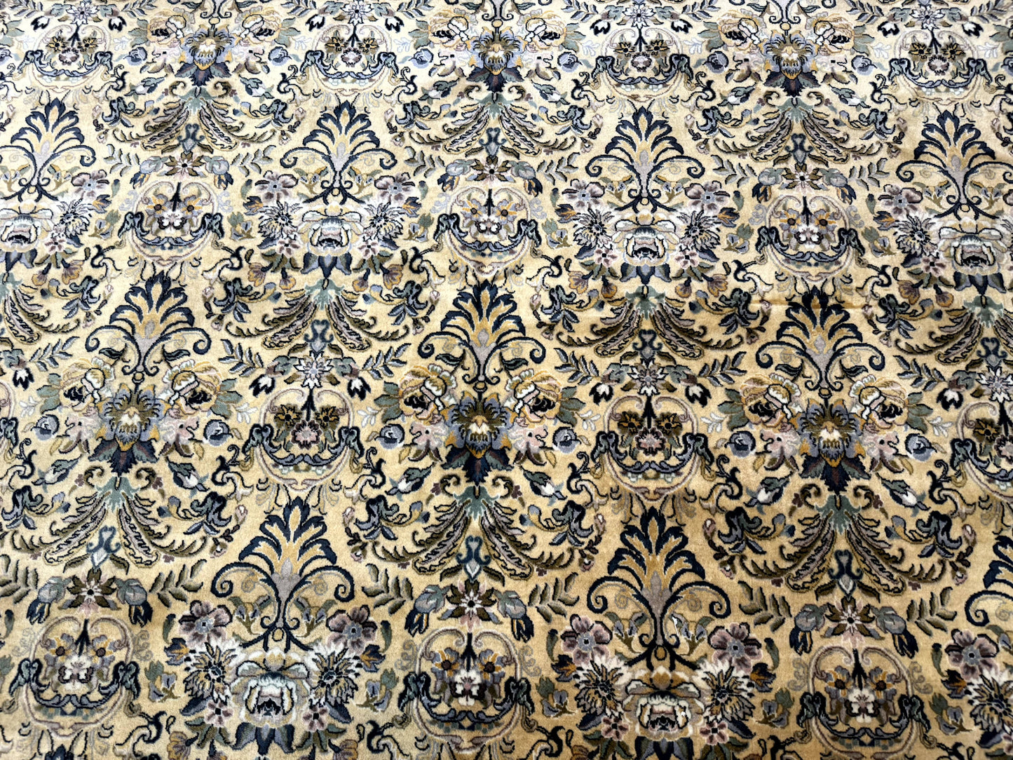 Pak Persian Rug 8x10, Allover Pattern, Fine 225 KPSI, Cream