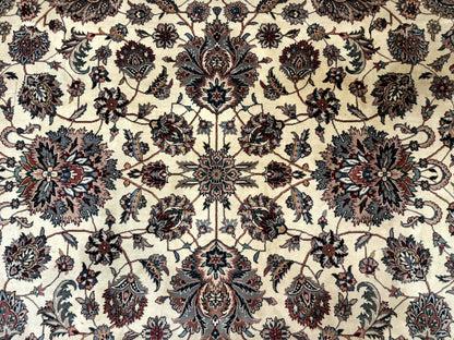 Pak Persian Rug 9x12 Hand Knotted Wool Allover Pattern Oriental Carpet