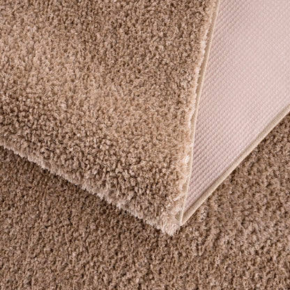 Judy Brown Washable Area Rug - Stylish Durable Easy to Clean