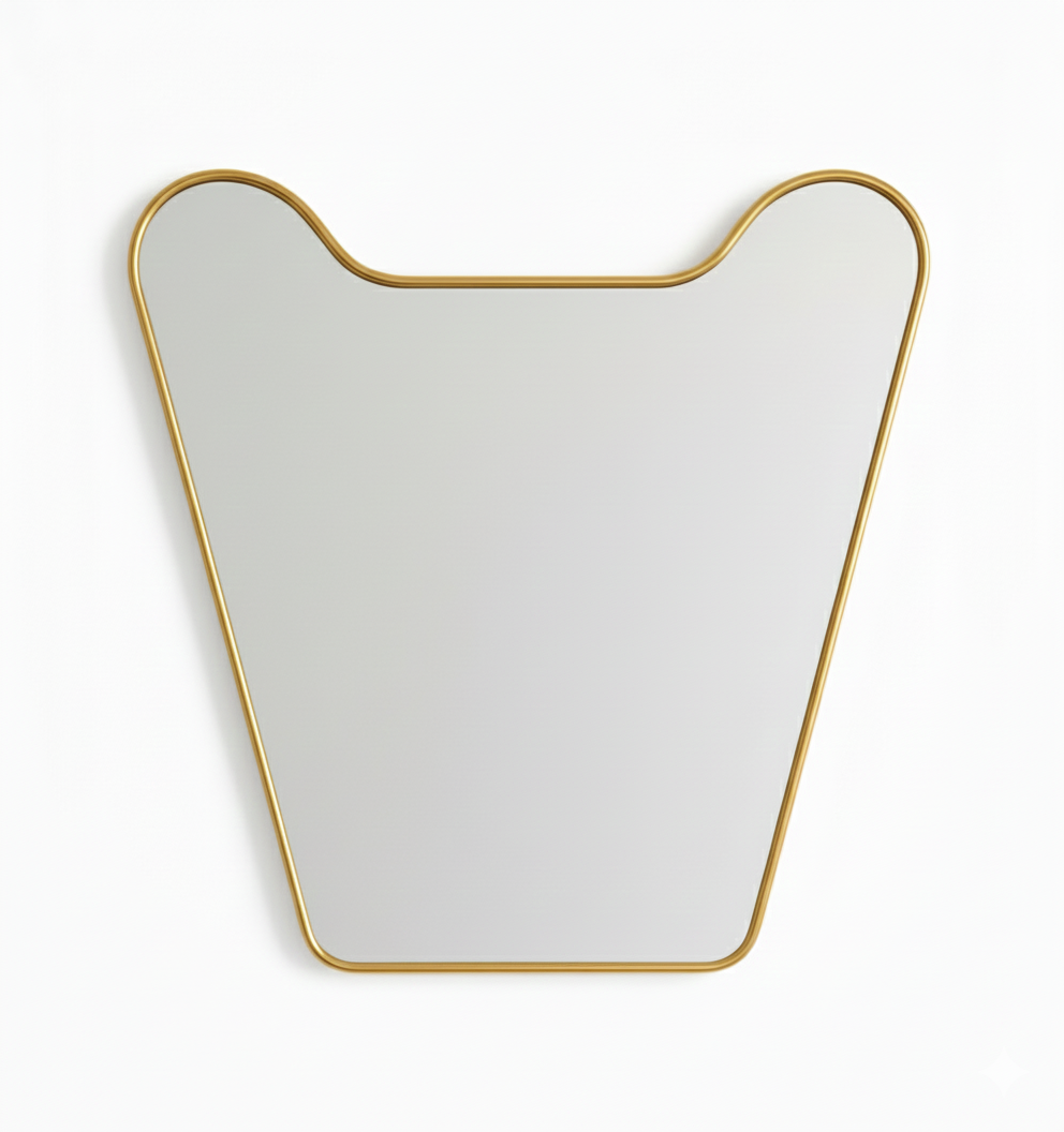 Bathroom interior mirror arrangement