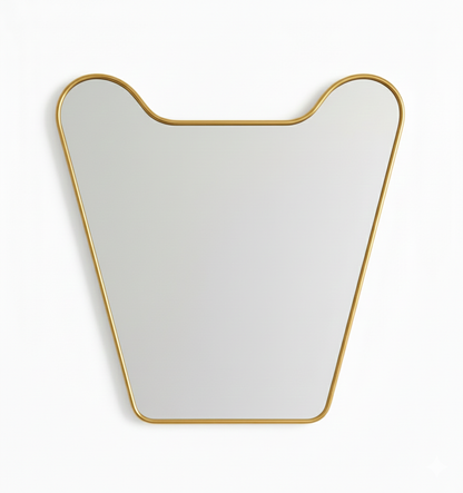 Bathroom interior mirror arrangement