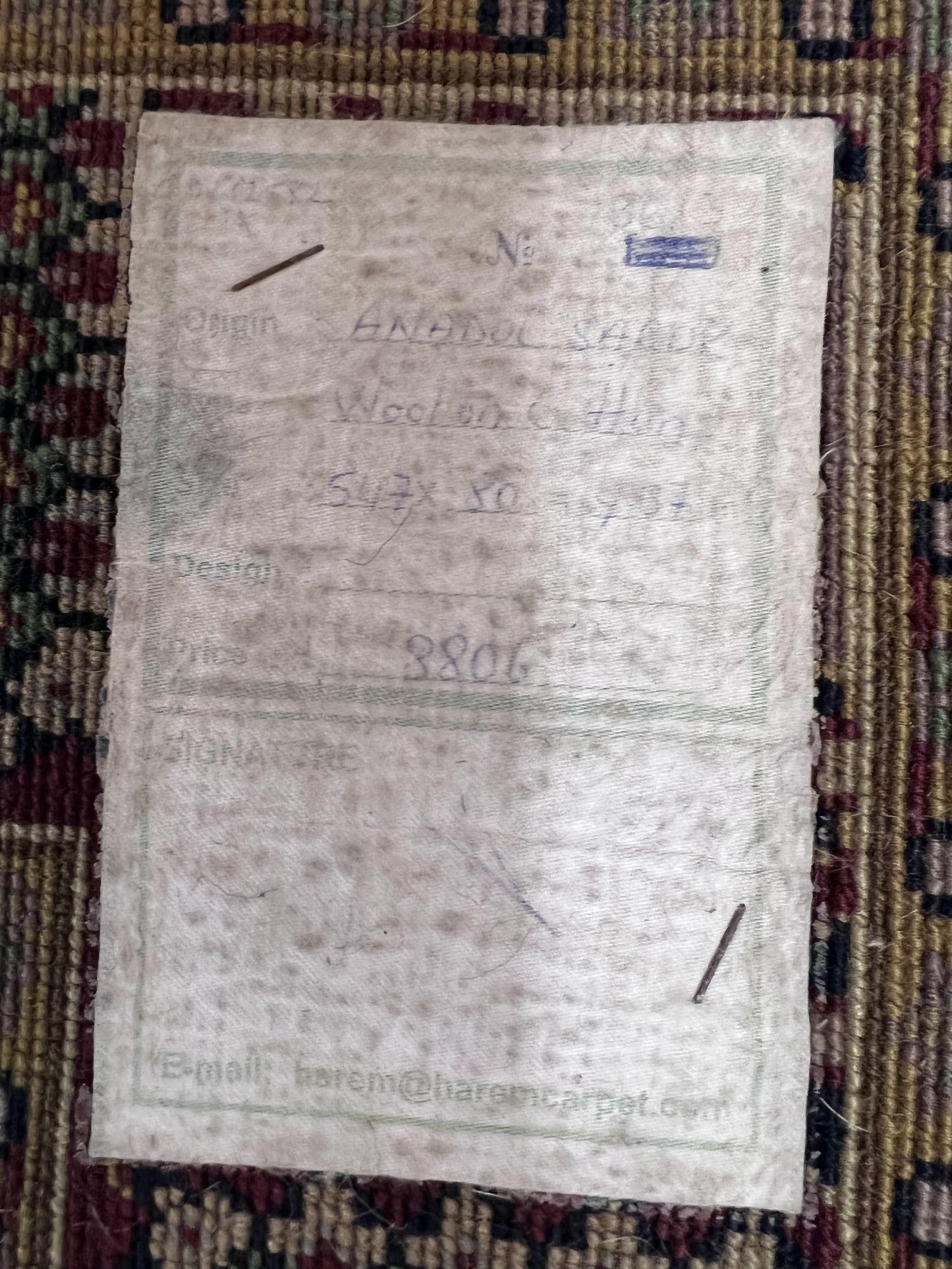 Indo Persian Wool Runner 2.8 x 18 Hand Knotted Vintage Floral Hallway Rug In Dark Blue Burgundy