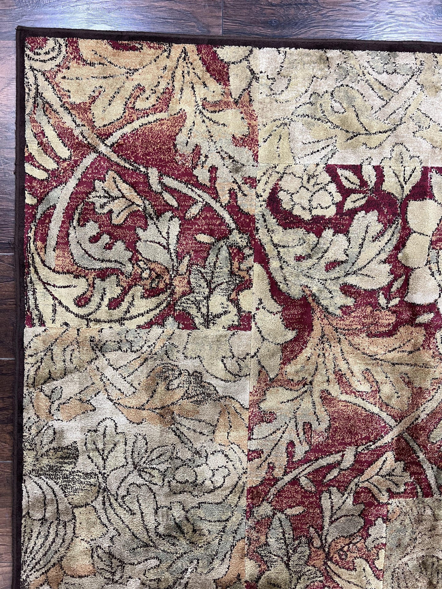 Modern Abstract Area Rug 5x7 Floral Design Multicolor Contemporary Carpet