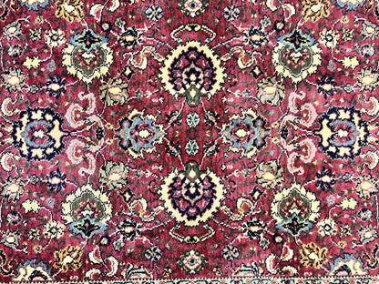 Karastan Rug 4x6, Williamsburg Herati #558, Wool Karastan Carpet, Vintage Karastan Persian Area Rug, Wool Pile