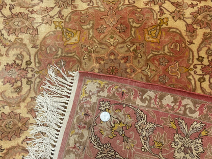 Persian Isfahan Rug 3x5 Fine 550 KPSI Kork Wool on Silk