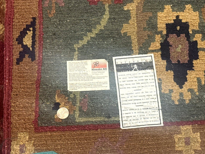 Tufenkian Tibetan Rug 8x10 Hand Knotted Wool Pile Room Sized Carpet