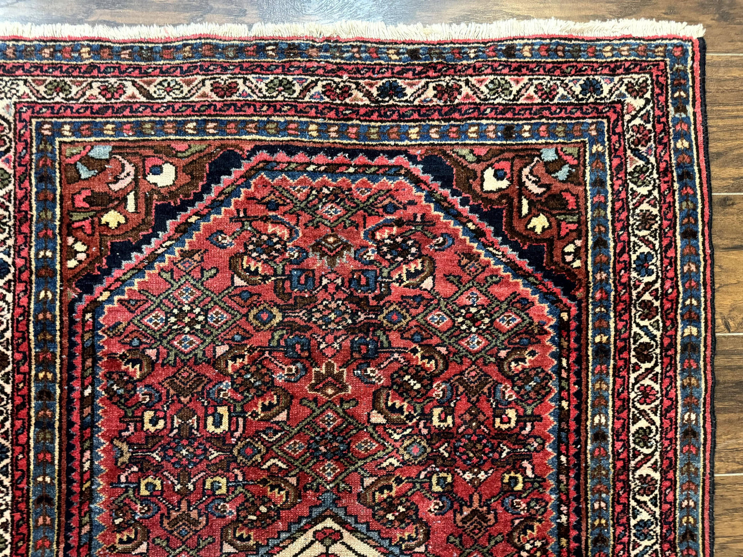 Antique Persian Tribal Rug 3.6 x 5, Hamadan Angelas Rug