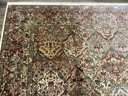 10x14 Karastan Empress Kirman Rug #700/719, Vintage Wool Discontinued Karastan
