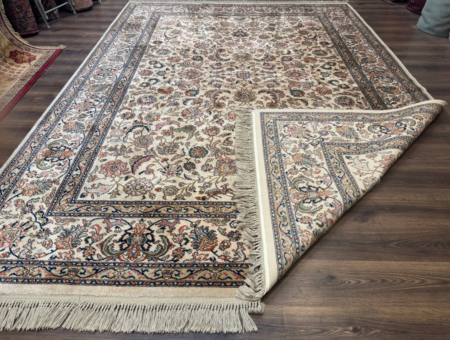 Karastan Tabriz Rug 8.8x12 Wool Vintage Original 700 Series 738