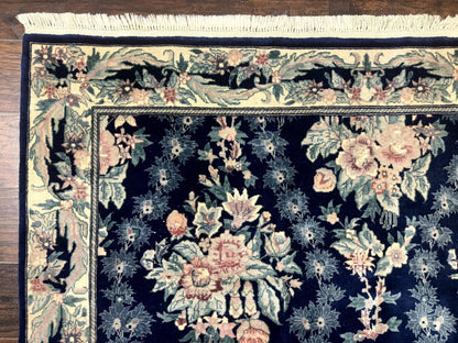 Sino Persian Rug 6x9, Navy Blue, Floral
