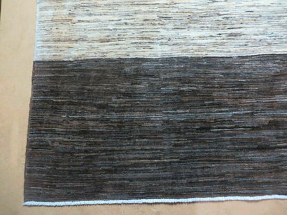 Hand Knotted Wool Rug Tibetan Style 78 By 94 Inches Art Deco Nepal