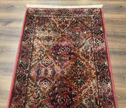 Karastan Kirman Multicolor Panel Rug 3x5 Wool Original 700 Series