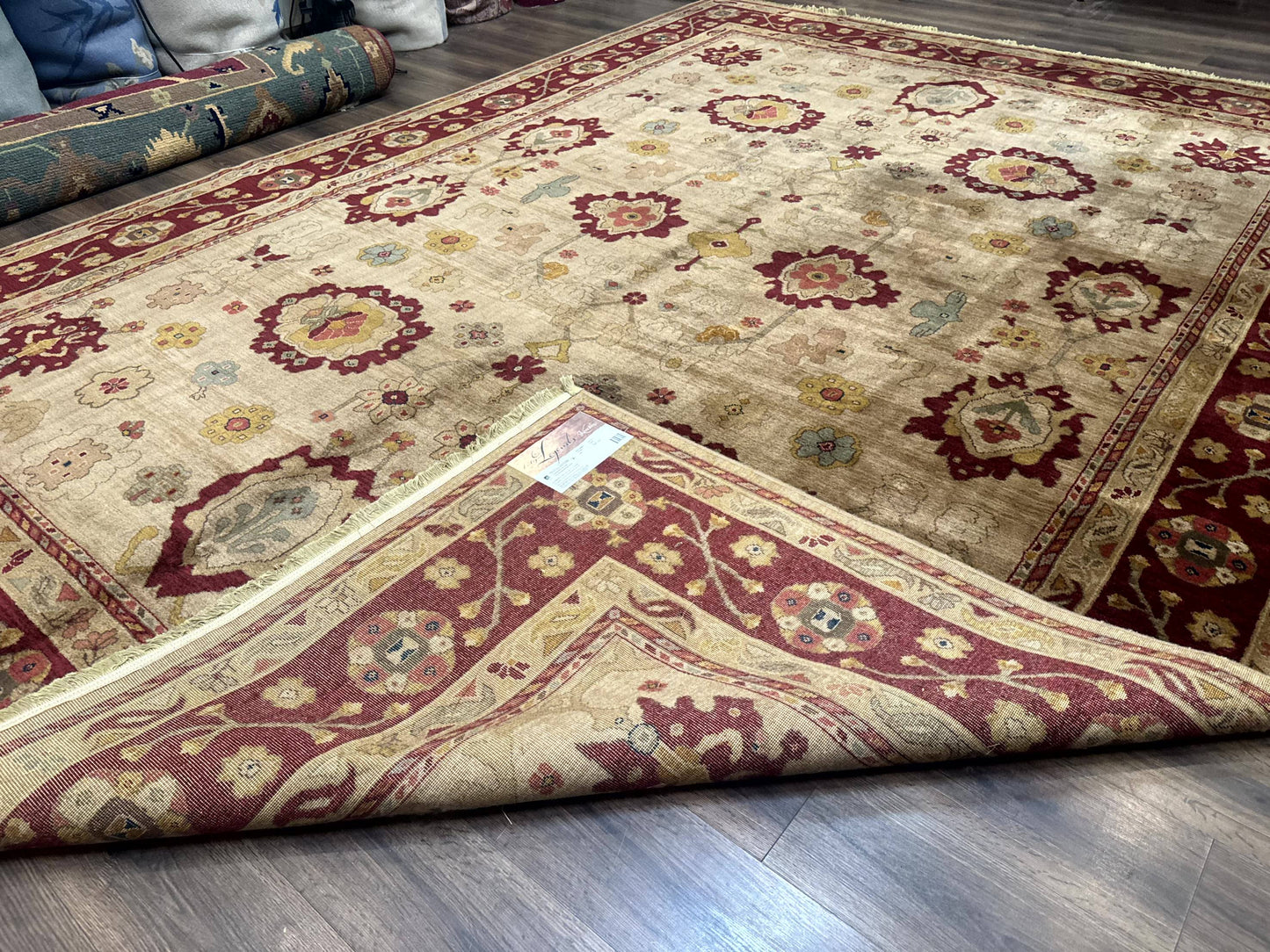 Karastan Rug 10 By 14 Antique Legends Oushak Wool Pile Vintage 2200 203 Area Rug