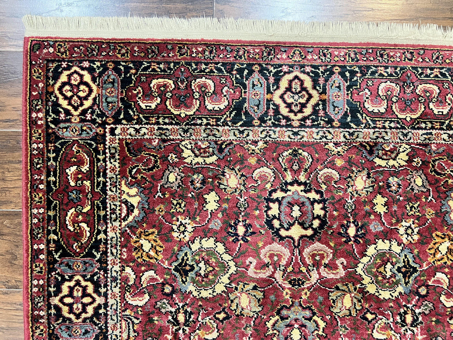 Karastan Rug 4x6, Williamsburg Herati #558, Wool Karastan Carpet, Vintage Karastan Persian Area Rug, Wool Pile