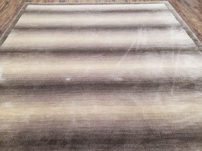 Safavieh Tibetan Handmade Wool Rug 6x9 Oriental Carpet Brown And Beige