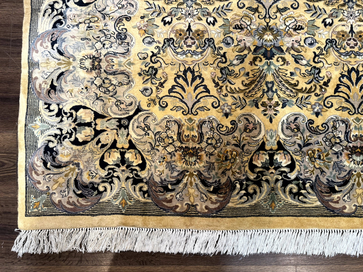 Pak Persian Rug 8x10, Allover Pattern, Fine 225 KPSI, Cream