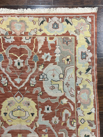 Turkish Kilim Rug 4x6 Flatweave Wool Handmade Geometric Vintage Carpet