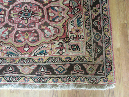 3' 9" X 10' 6" Semi Antique Handmade Turkish Wool Runner Rug