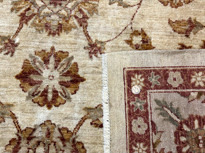 Peshawar Rug 8x10 Pakistani Wool Handmade