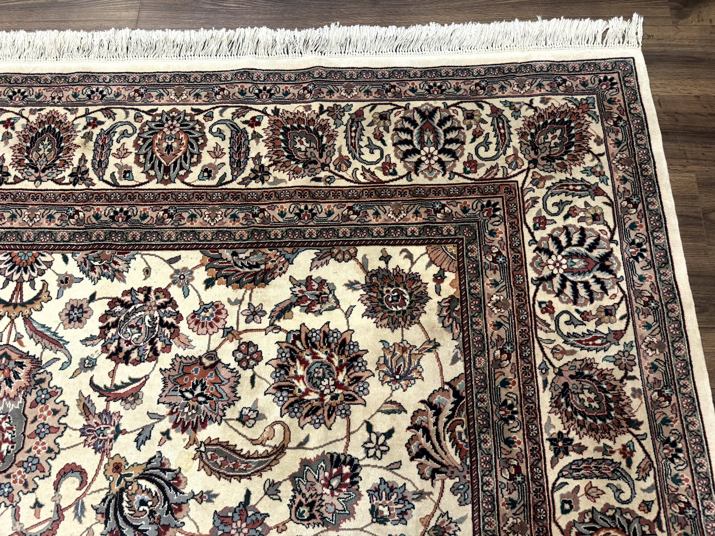 Pak Persian Rug 9x12 Hand Knotted Wool Allover Pattern Oriental Carpet