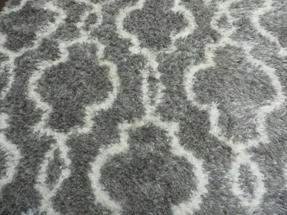 Israel Made Glimmer Shag Rug 5X7 Acrylic Boho Contemporary Home Decor