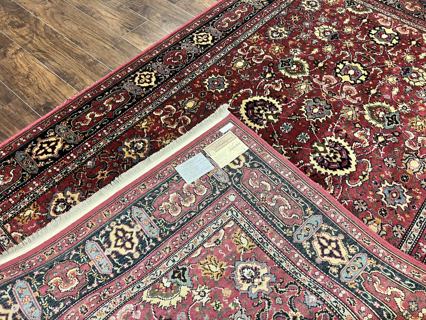 Karastan Rug 6x9, Williamsburg Herati #558, Wool Karastan Carpet, Vintage Karastan Persian Area Rug, Wool Pile