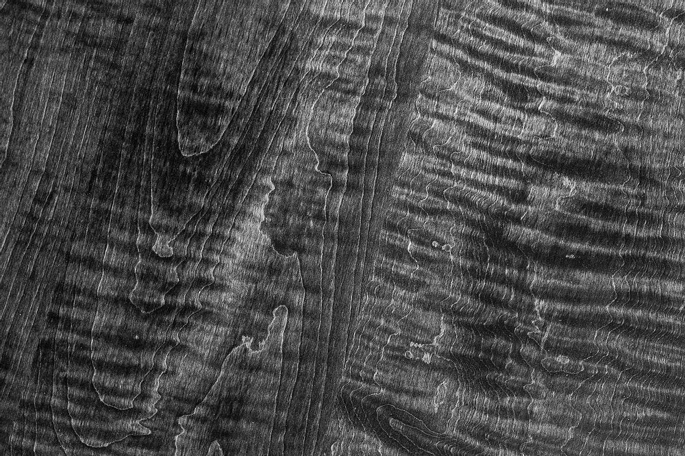 Wavy Tiger Maple Racetrack with Scalene Base