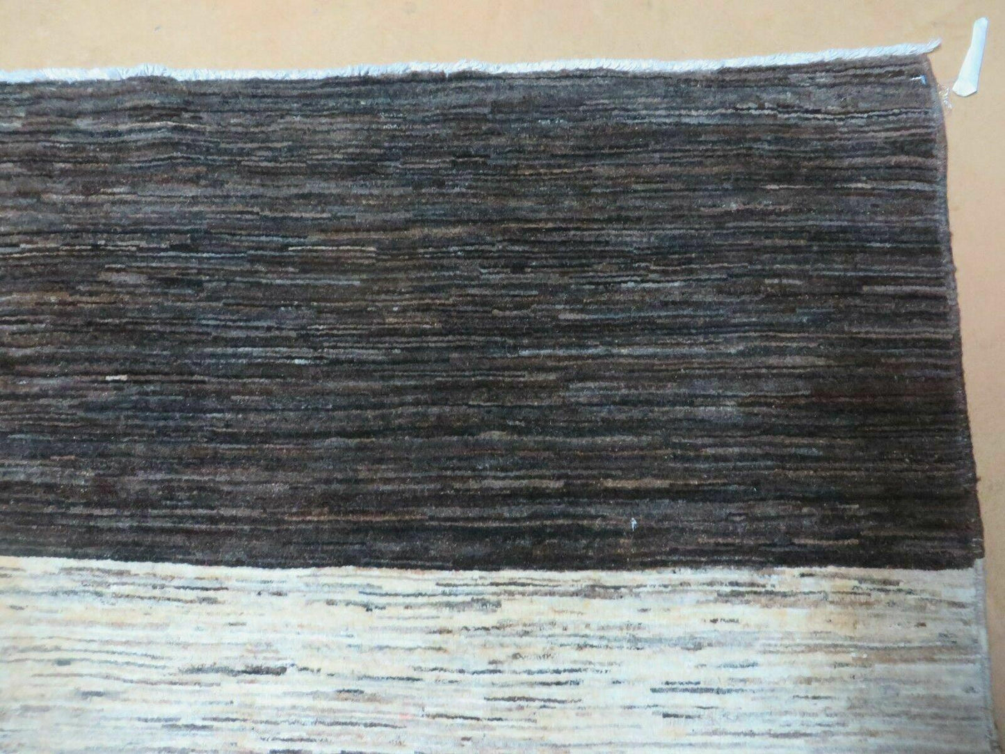 Hand Knotted Wool Rug Tibetan Style 78 By 94 Inches Art Deco Nepal