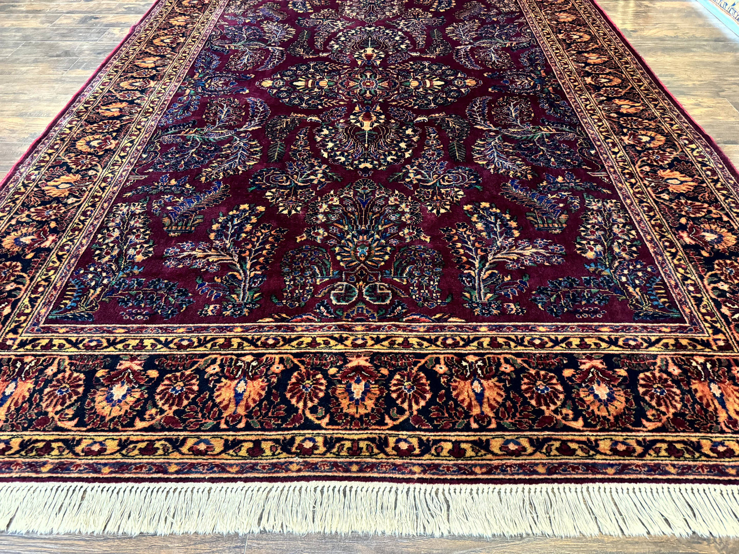 Karastan Rug Antique Wool Pile Sarouk Lanamar 8.6x12 Vintage Discontinued