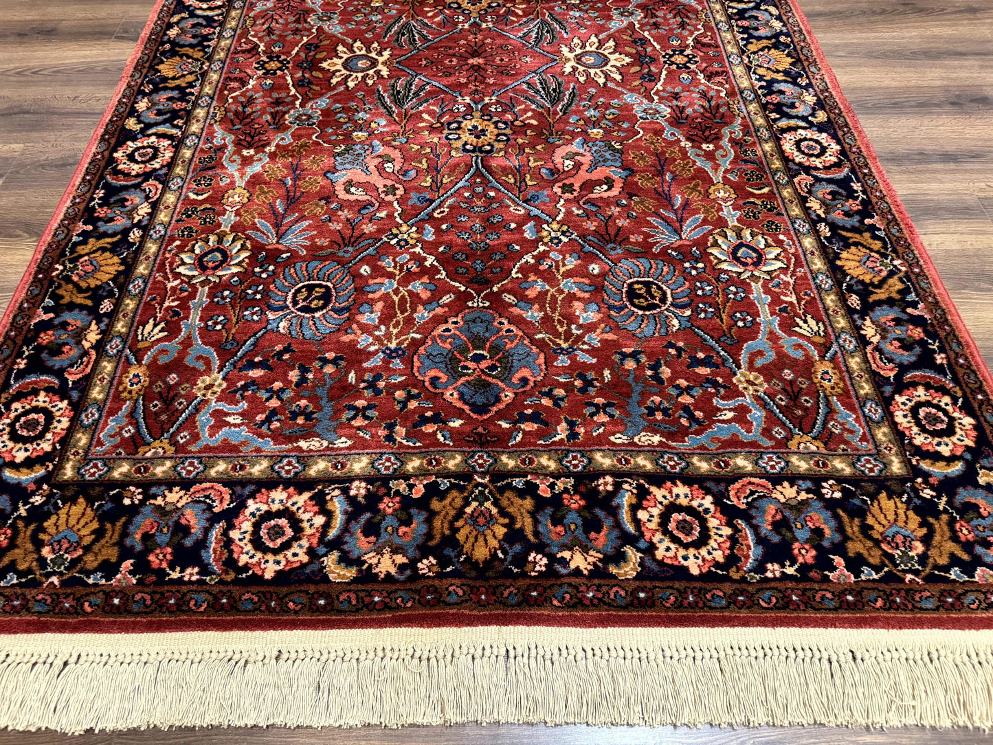 Karastan Rug Ispahan Vintage Wool Area Rug 5.9 X 9 Inches Classic 700 Series