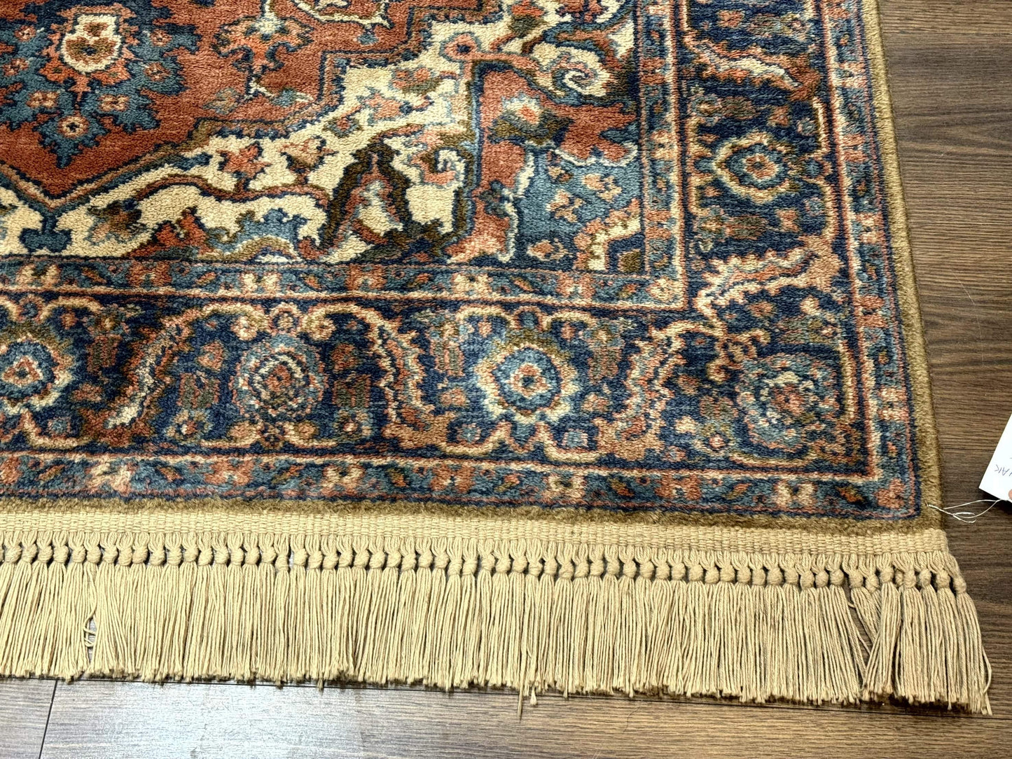 Karastan Rug 4x6 Vintage Serapi Wool Pile Antique Carpet 700 Series