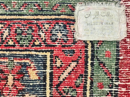 Persian Hamadan Tribal Rug 8x10 Wool Handmade Medallion Carpet