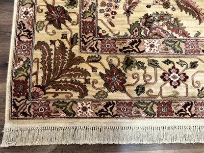 Karastan Agra Rug Wool Pile Vintage 8.8 x 10.6 Rare 700 Series Discontinued