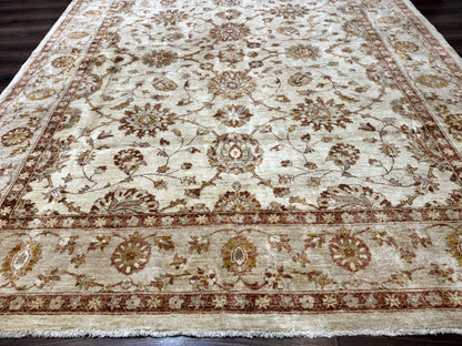 Peshawar Rug 8x10 Pakistani Wool Handmade