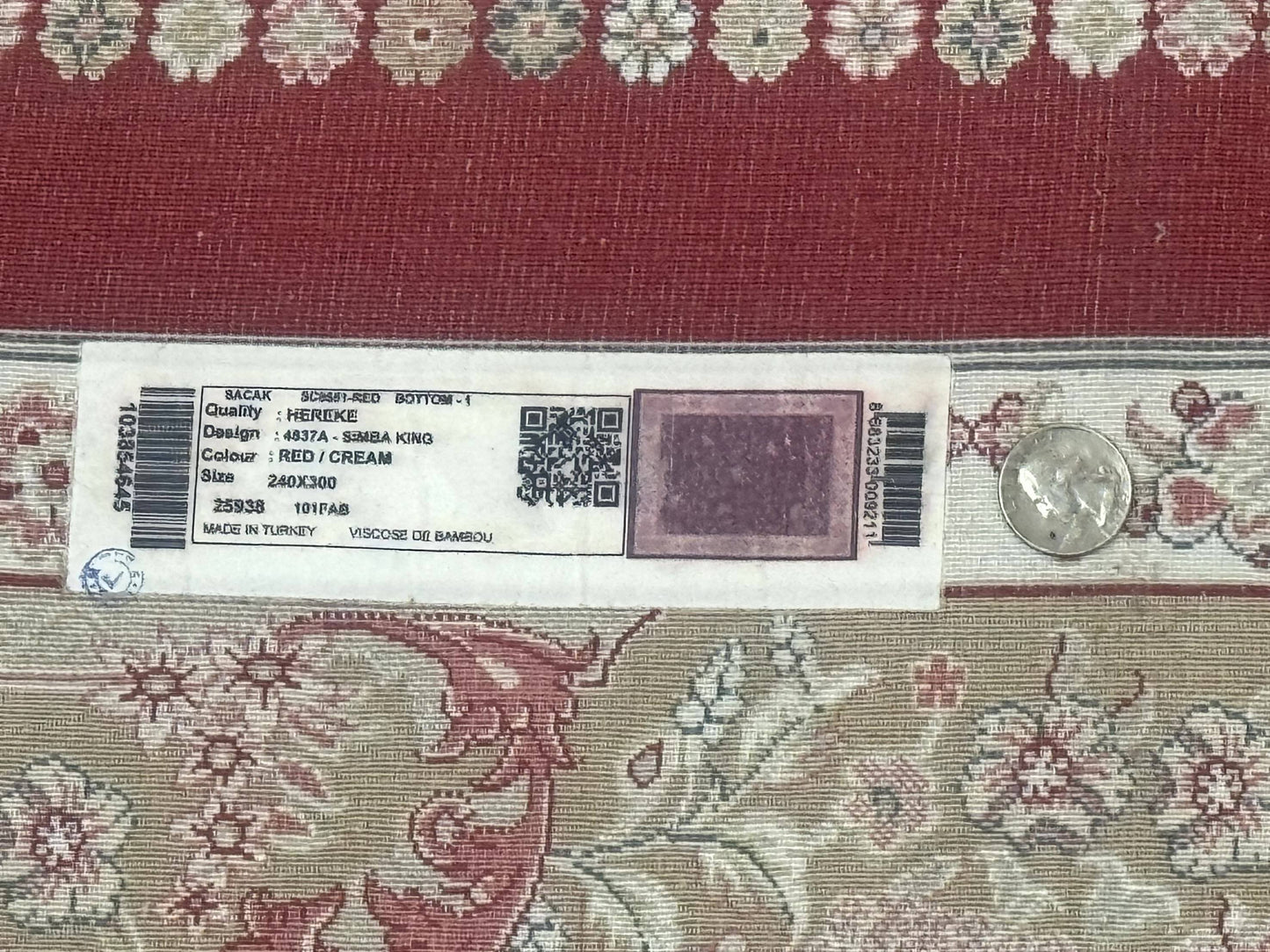 Turkish Silk Rug 8x10 Modern Bamboo Silk Hunting Design Area Rug