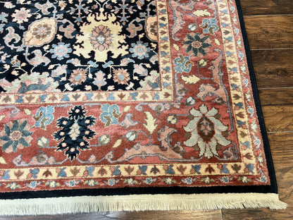 Karastan Rug 8 x 11.7, Karastan Williamsburg Kurdish Pattern 559, Wool Pile Vintage Karastan Carpet, Discontinued, Room SIzed Area Rug